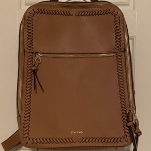 Calpak leather backpack